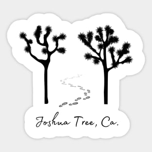 Joshua Tree Hiking Sticker